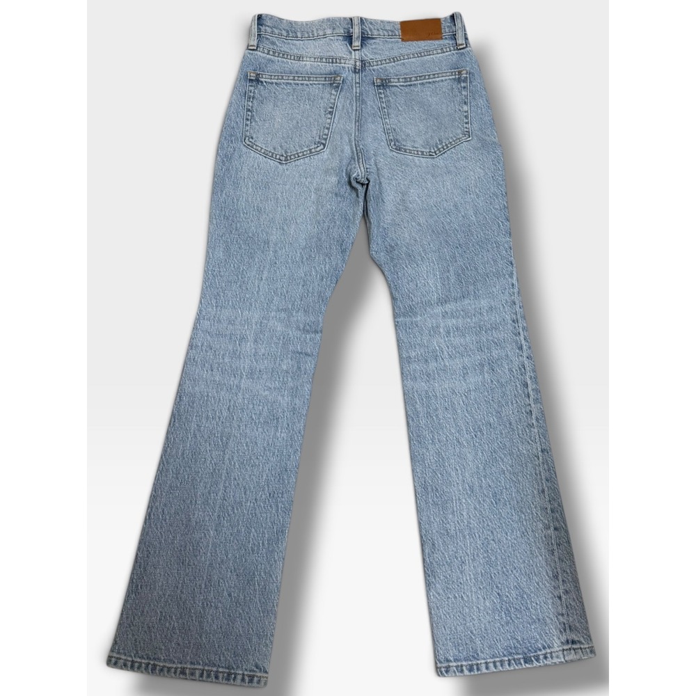J Crew NWT 24P Full Length Demi Boot Jeans Light Wash High Rise Petite Flare - Picture 4 of 8
